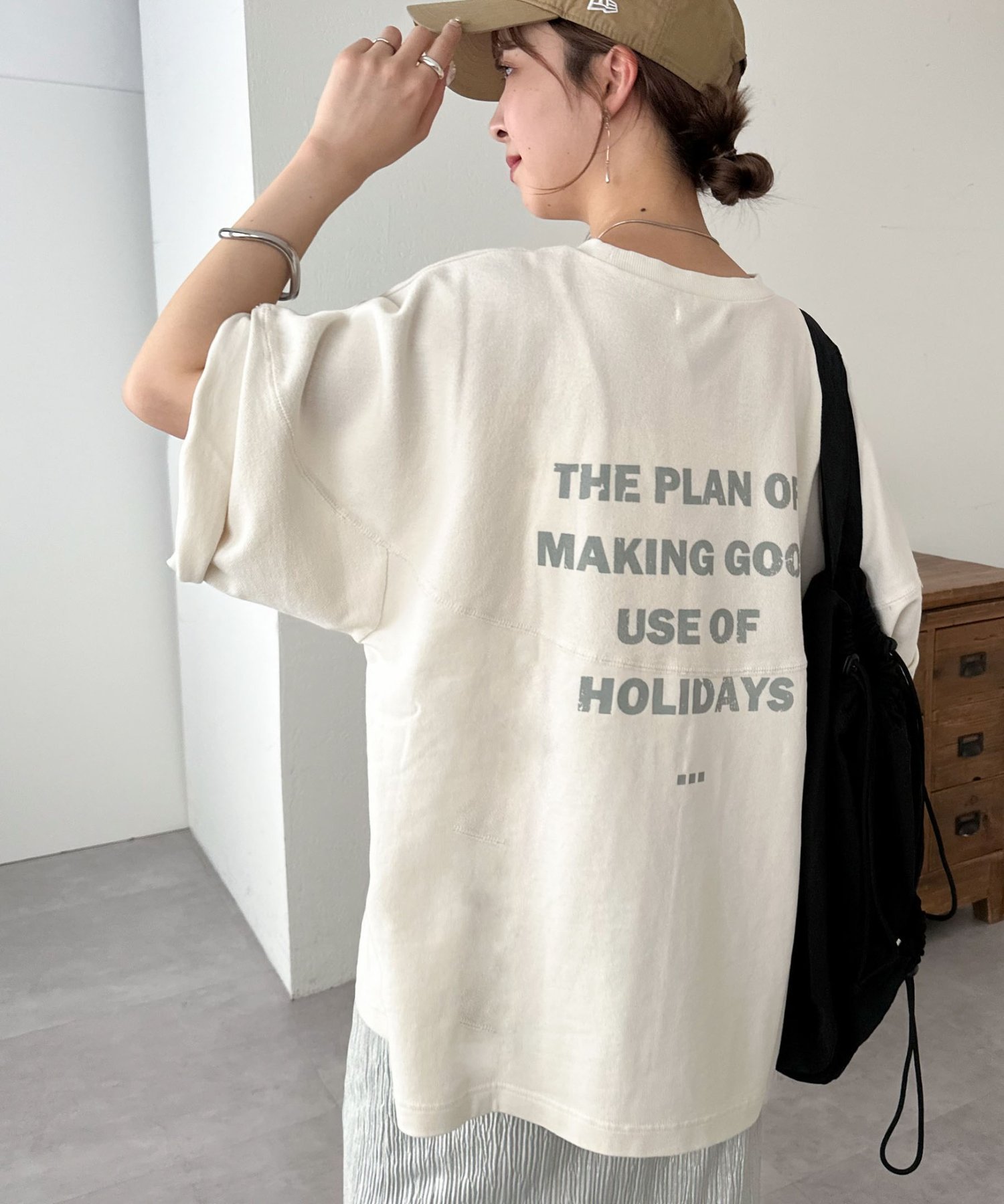 【ディスコート/Discoat】の【WEB限定】フロスト加工裏使いフットボールTシャツ インテリア・キッズ・メンズ・レディースファッション・服の通販 founy(ファニー) 　ファッション　Fashion　レディースファッション　Fashion for Women　トップス・カットソー　Cut & Sew Tops　シャツ・ブラウス・オフィスカジュアル　Elegant Blouses & Button-Ups　ロングTシャツ・Tシャツ　Longline T-Shirts & Tees　スウェット / スエット　Sweatshirt, Sweatwear　トレンド　Trend, Trending Now　ヴィンテージ　Vintage Style　アイボリー|ID: prp329100004933459 ipo3291000000037029804