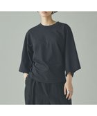 【カレンソロジー/Curensology】のドルマンナローTシャツ 人気、トレンドファッション・服の通販 founy(ファニー) ファッション Fashion レディースファッション Fashion for Women トップス・カットソー Cut & Sew Tops シャツ・ブラウス・オフィスカジュアル Elegant Blouses & Button-Ups ロングTシャツ・Tシャツ Longline T-Shirts & Tees インド Indian Textile エレガント 上品 Elegant ダウン Down, Puffer thumbnail ブラック|ID: prp329100004933461 ipo3291000000037029812