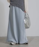 【チャオパニックティピー/CIAOPANIC TYPY】の【-3kg見え/14色展開】スタイルアップサテンスカート サックスブルー|ID: prp329100004933464 ipo3291000000037029831