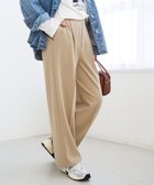 【コーエン/COEN】の【定番/新サイズ登場】イージービューティーワイドパンツ(WEB限定サイズあり) 人気、トレンドファッション・服の通販 founy(ファニー) ファッション Fashion レディースファッション Fashion for Women パンツ Pants & Trousers ウォッシュ Washed Finish 春 Spring 洗える Machine Washable スウェット / スエット Sweatshirt, Sweatwear ストレッチ Stretch, Stretchy Fabric セットアップ Set-Up, Coordinated Outfit センター Center, Center Line ドローコード Drawcord, Drawstring Cord 定番 Standard, Basic Item バランス Balance, Style Balance ベーシック Basic, Essential ポケット Pocket, Pocket Detail ルーズ Loose, Oversized ワイド Wide, Wide Fit S/S・春夏 SS, Spring/Summer, Warm Season おすすめ Recommended / Our Picks 夏 Summer 2026年 2026 thumbnail BEIGE|ID: prp329100004933465 ipo3291000000037029843