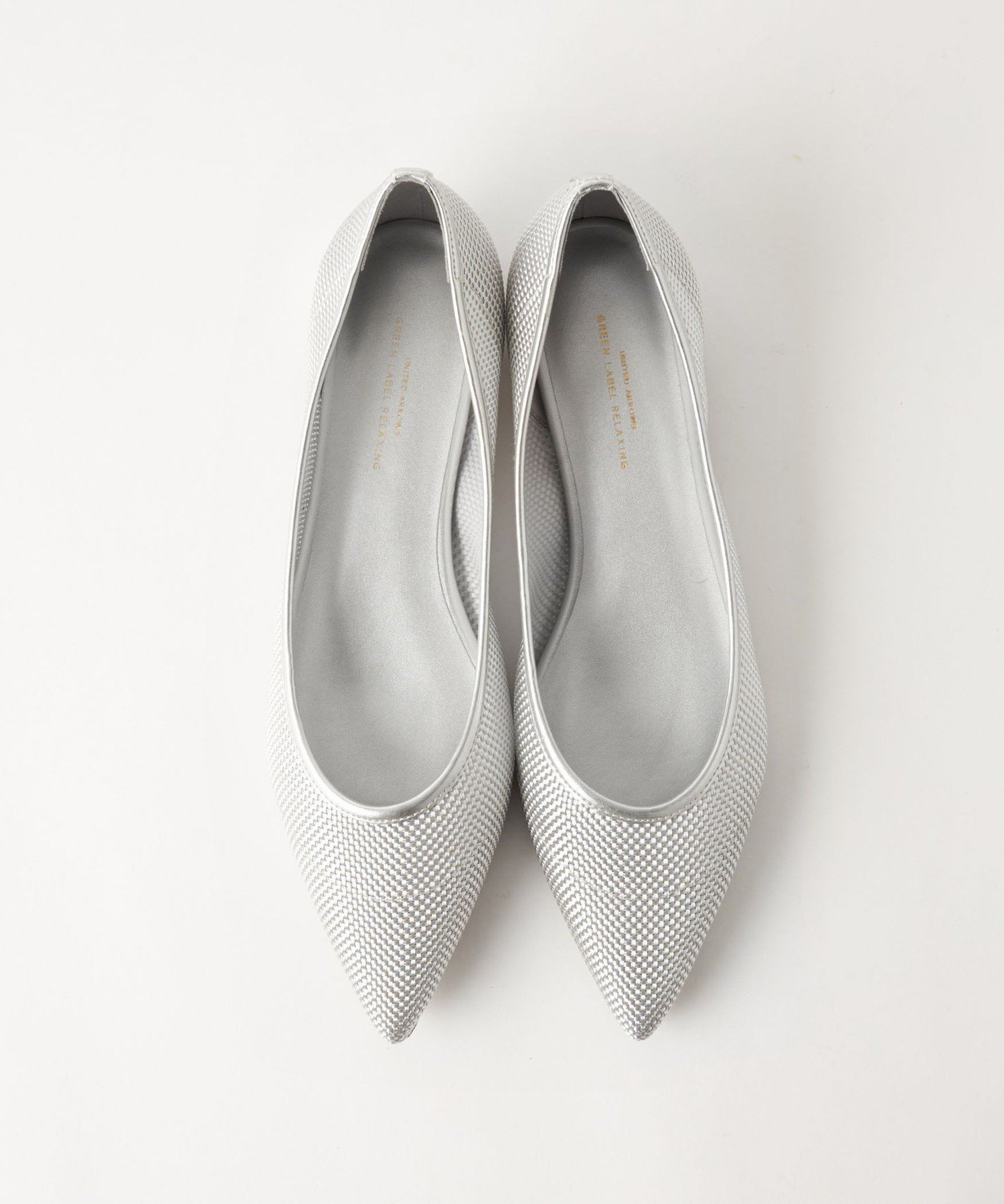 【ユナイテッドアローズ/UNITED ARROWS】のポインテッド チュールフラットシューズ 人気、トレンドファッション・服の通販 founy(ファニー) 　ファッション　Fashion　レディースファッション　Fashion for Women　春　Spring　シューズ　Shoes, Footwear　デニム　Denim, Jeans Material　トレンド　Trend, Trending Now　バランス　Balance, Style Balance　パイピング　Piping, Trim Design　フラット　Flat, Flat Shoes　ポインテッド　Pointed Toe, Sharp Toe　ワイド　Wide, Wide Fit　S/S・春夏　SS, Spring/Summer, Warm Season　アウトレット　Outlet / Clearance　夏　Summer　 other-1|ID: prp329100004933480 ipo3291000000037029913