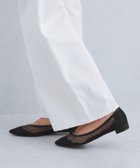 【ユナイテッドアローズ/UNITED ARROWS】のポインテッド チュールフラットシューズ 人気、トレンドファッション・服の通販 founy(ファニー) ファッション Fashion レディースファッション Fashion for Women 春 Spring シューズ Shoes, Footwear デニム Denim, Jeans Material トレンド Trend, Trending Now バランス Balance, Style Balance パイピング Piping, Trim Design フラット Flat, Flat Shoes ポインテッド Pointed Toe, Sharp Toe ワイド Wide, Wide Fit S/S・春夏 SS, Spring/Summer, Warm Season アウトレット Outlet / Clearance 夏 Summer thumbnail BLACK|ID: prp329100004933480 ipo3291000000037029915