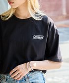 【セットアップセブン/SETUP7】のColeman/コールマン クラシックロゴ半袖Tシャツ 人気、トレンドファッション・服の通販 founy(ファニー) ファッション Fashion レディースファッション Fashion for Women トップス・カットソー Cut & Sew Tops シャツ・ブラウス・オフィスカジュアル Elegant Blouses & Button-Ups ロングTシャツ・Tシャツ Longline T-Shirts & Tees アウトドア Outdoor Clothing 厚底 Platform Shoes カーゴパンツ Cargo Pants, Utility Pants クラシック Classic, Timeless Style サングラス Sunglasses, Shades シューズ Shoes, Footwear シンプル Simple, Minimal スニーカー Sneakers, Trainers デニム Denim, Jeans Material トレンド Trend, Trending Now 定番 Standard, Basic Item 人気 Popular, Best Seller ハーフ Half, Half-Length 半袖 Short Sleeve, Half Sleeve ワンポイント One Point, Statement Accent 再入荷 Restock / Back in Stock スマホショルダーバッグ Smartphone Shoulder Bag thumbnail BLK|ID: prp329100004933495 ipo3291000000037029986