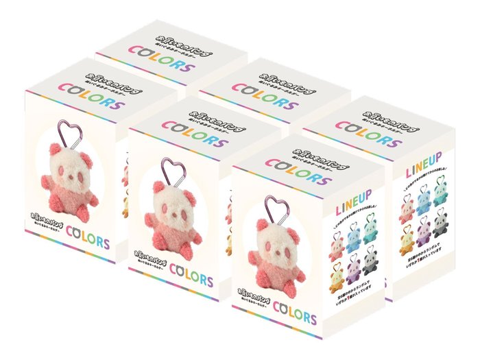 【お買いものパンダSHOP/Okaimono Pandashop】の【全6種コンプリートセット】お買いものパンダ ぬいぐるみキーホルダーCOLORS インテリア・キッズ・メンズ・レディースファッション・服の通販 founy(ファウニー) https://founy.com/ ファッション Fashion レディースファッション Fashion for Women キーホルダー Keychain, Key Holder |ID: prp329100004933499 ipo3291000000037347958