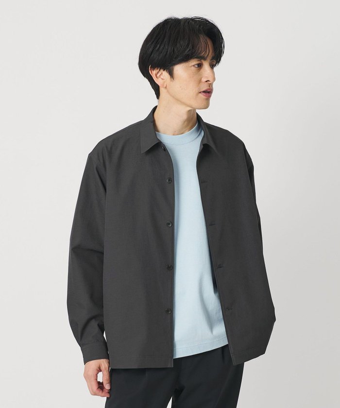【ビューティ&ユース ユナイテッドアローズ/BEAUTY&YOUTH / UNITED ARROWS / MEN】のKOMATSU PACK オーバー キャンプカラー シャツ FORM型 セットアップ対応 撥水 ウォッシャブル インテリア・キッズ・メンズ・レディースファッション・服の通販 founy(ファウニー) https://founy.com/ ファッション Fashion メンズファッション Fashion for Men セットアップ Matching Sets ウォッシャブル Machine Washable エレガント 上品 Elegant ジャケット Jacket, Outerwear スクエア Square, Square Shape スタンダード Standard, Basic スポーツ Sports, Activewear セットアップ Set-Up, Coordinated Outfit 長袖 Long Sleeve, Full Sleeve バランス Balance, Style Balance ボックス Boxy, Box Shape ポケット Pocket, Pocket Detail 別注 Limited Edition, Custom Order 半袖 Short Sleeve, Half Sleeve リラックス Relax, Relaxed Fit おすすめ Recommended / Our Picks 2026年 2026 2026春夏・S/S Spring/Summer 2026 SS26 |ID: prp329100004933503 ipo3291000000037330281