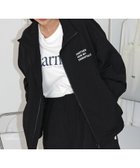 【アンドミー/andme】のUVカット 接触冷感 ロゴ刺繍 ナイロン ジャケット ブルゾン ANME アンメ 人気、トレンドファッション・服の通販 founy(ファニー) ファッション Fashion レディースファッション Fashion for Women アウター Coat / Outerwear Collection レディースジャケット・軽アウター Jackets ブルゾンジャケット・スポーティアウター Blouson Jackets ジャケット Jacket, Outerwear ダブル Double, Double-Breasted フロント Front, Front Design ブルゾン Blouson, Bomber Jacket ポケット Pocket, Pocket Detail 別注 Limited Edition, Custom Order ループ Loop, Loop Knit おすすめ Recommended / Our Picks thumbnail ブラック|ID: prp329100004933509 ipo3291000000037030033