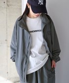 【アンドミー/andme / MEN】のUVカット 接触冷感 ロゴ刺繍 ナイロン ジャケット ブルゾン ANME アンメ チャコールグレー|ID: prp329100004933509 ipo3291000000037376845