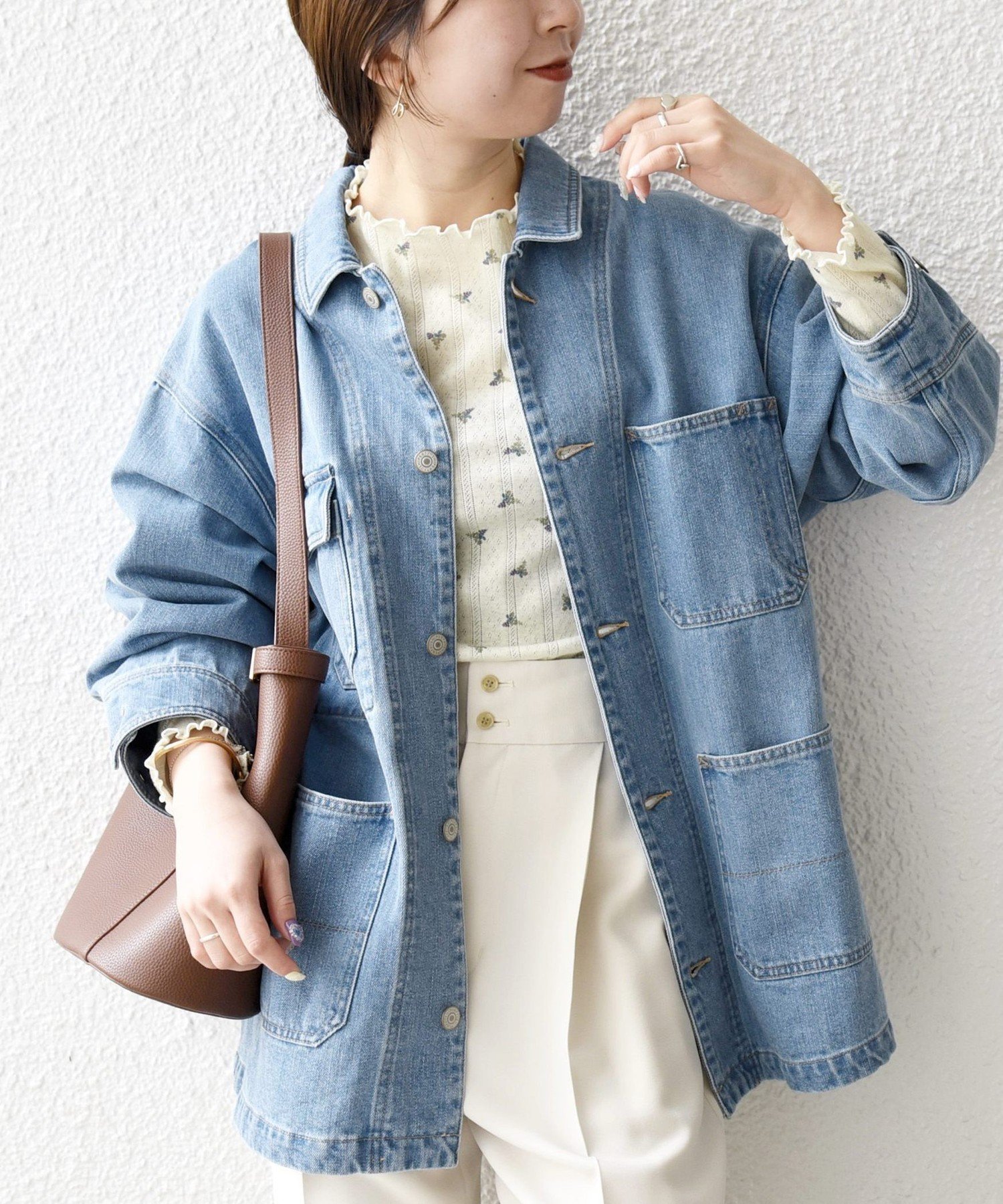 【シップス フォー ウィメン/SHIPS】のSHIPS any 洗濯機可能 ルーズ デニム カバーオール ジャケット SHIPS any DENIM 人気、トレンドファッション・服の通販 founy(ファニー) 　ファッション　Fashion　レディースファッション　Fashion for Women　アウター　Coat / Outerwear Collection　レディースジャケット・軽アウター　Jackets　洗える　Machine Washable　ジャケット　Jacket, Outerwear　スウェット / スエット　Sweatshirt, Sweatwear　ダウン　Down, Puffer　デニム　Denim, Jeans Material　定番　Standard, Basic Item　フェミニン　Feminine, Girly　フロント　Front, Front Design　ポケット　Pocket, Pocket Detail　ルーズ　Loose, Oversized　ロング　Long, Long-Length　冬　Winter / This Winter　2026年　2026　 other-1|ID: prp329100004933514 ipo3291000000037030053