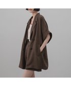 【ローリーズファーム/LOWRYS FARM】のバスケットダブルジャケット 人気、トレンドファッション・服の通販 founy(ファニー) ファッション Fashion レディースファッション Fashion for Women アウター Coat / Outerwear Collection レディースジャケット・軽アウター Jackets おすすめ Recommended / Our Picks クール Cool, Chic ショート Short, Short Length セットアップ Set-Up, Coordinated Outfit タイトスカート Pencil Skirt, Tight Skirt ダブル Double, Double-Breasted バランス Balance, Style Balance ボトム Bottoms, Lower Wear ミドル Middle Length, Mid Height thumbnail ブラウン58|ID: prp329100004933521 ipo3291000000037030086