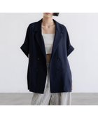 【ローリーズファーム/LOWRYS FARM】のバスケットダブルジャケット 人気、トレンドファッション・服の通販 founy(ファニー) ファッション Fashion レディースファッション Fashion for Women アウター Coat / Outerwear Collection レディースジャケット・軽アウター Jackets おすすめ Recommended / Our Picks クール Cool, Chic ショート Short, Short Length セットアップ Set-Up, Coordinated Outfit タイトスカート Pencil Skirt, Tight Skirt ダブル Double, Double-Breasted バランス Balance, Style Balance ボトム Bottoms, Lower Wear ミドル Middle Length, Mid Height thumbnail ネイビー88|ID: prp329100004933521 ipo3291000000037030087