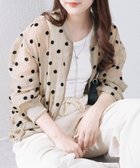 【その他のブランド/Other】の【WEB先行 】シアーフロッキードットブルゾン 人気、トレンドファッション・服の通販 founy(ファニー) ファッション Fashion レディースファッション Fashion for Women アウター Coat / Outerwear Collection ブルゾンジャケット・スポーティアウター Blouson Jackets 2026年 2026 おすすめ Recommended / Our Picks インナー Innerwear キャミ Camisole, Cami Top シアー Sheer, See-Through タンク Tank Top, Sleeveless Top ドット Polka Dot, Dot Pattern ドローコード Drawcord, Drawstring Cord ブルゾン Blouson, Bomber Jacket エレガント 上品 Elegant 再入荷 Restock / Back in Stock thumbnail ベージュ|ID: prp329100004933524 ipo3291000000037030100