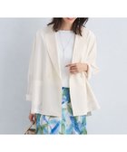 【ユナイテッドアローズ/UNITED ARROWS】のsize SHORTあり VeryLight ベリーライト ジャケット-ウォッシャブル・接触冷感- 人気、トレンドファッション・服の通販 founy(ファニー) ファッション Fashion レディースファッション Fashion for Women アウター Coat / Outerwear Collection レディースジャケット・軽アウター Jackets 春 Spring クール Cool, Chic 今季 This Season, Current Season シアー Sheer, See-Through ジャケット Jacket, Outerwear スリット Slit, Slit Detail デニム Denim, Jeans Material フロント Front, Front Design ポケット Pocket, Pocket Detail ワイド Wide, Wide Fit アウトレット Outlet / Clearance おすすめ Recommended / Our Picks 夏 Summer ビジネス 仕事 通勤 Business / Work / Commuting thumbnail OFF WHITE|ID: prp329100004933527 ipo3291000000037030111