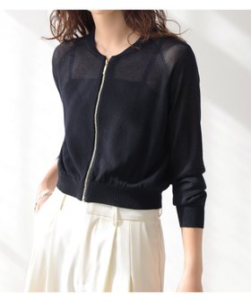 【ラジュール/Lajour】のゴールドジップ シアーブルゾン 人気、トレンドファッション・服の通販 founy(ファニー) ファッション Fashion レディースファッション Fashion for Women アウター Coat / Outerwear Collection ブルゾンジャケット・スポーティアウター Blouson Jackets 2026年 2026 アクリル Acrylic Material キャミ Camisole, Cami Top シアー Sheer, See-Through ショート Short, Short Length タンク Tank Top, Sleeveless Top トレンド Trend, Trending Now バランス Balance, Style Balance フロント Front, Front Design ブルゾン Blouson, Bomber Jacket エレガント 上品 Elegant 夏 Summer 春 Spring S/S・春夏 SS, Spring/Summer, Warm Season |ID:prp329100004933533