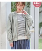 【イッカ/ikka】の【雑誌InRed5月号掲載】シアーリブブルゾン ライトグリーン|ID: prp329100004933534 ipo3291000000037388213