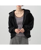 【ベイフロー/BAYFLOW】の程よい透け感 シアージップパーカー ブラック19|ID: prp329100004933535 ipo3291000000037030149