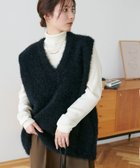 【ディスコート/Discoat】の【新色追加/WEB限定】フェザーヤーンチュニックベスト 人気、トレンドファッション・服の通販 founy(ファニー) ファッション Fashion レディースファッション Fashion for Women アウター Coat / Outerwear Collection トップス・カットソー Cut & Sew Tops ベスト&ジレ / 重ね着スタイル Vests & Gilets 秋 Autumn カットソー Cut and Sewn Top キャミソール Camisole, Spaghetti Strap Top シンプル Simple, Minimal タンク Tank Top, Sleeveless Top タートル Turtleneck, Turtle Collar フェザー Feather, Feather Detail ベスト Vest, Waistcoat A/W・秋冬 Autumn/Winter おすすめ Recommended / Our Picks 夏 Summer thumbnail ブラック|ID: prp329100004933540 ipo3291000000037030179