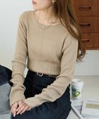 【ディスコート/Discoat】の【インナー使いにも◎/WEB限定】ラメリブショートプルオーバー 人気、トレンドファッション・服の通販 founy(ファニー) ファッション Fashion レディースファッション Fashion for Women トップス・カットソー Cut & Sew Tops カジュアルプルオーバー・ニットトップス Pullovers & Knit Tops / Casual Pullovers インナー Innerwear シンプル Simple, Minimal ジャケット Jacket, Outerwear スウェット / スエット Sweatshirt, Sweatwear スラックス Slacks, Dress Pants デニム Denim, Jeans Material プリーツ Pleats, Pleated ロング Long, Long-Length ワイド Wide, Wide Fit 春 Spring thumbnail ベージュ|ID: prp329100004933541 ipo3291000000037030182