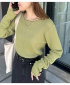 【ディスコート/Discoat】の【インナー使いにも◎/WEB限定】ラメリブショートプルオーバー 人気、トレンドファッション・服の通販 founy(ファニー) ファッション Fashion レディースファッション Fashion for Women トップス・カットソー Cut & Sew Tops カジュアルプルオーバー・ニットトップス Pullovers & Knit Tops / Casual Pullovers インナー Innerwear シンプル Simple, Minimal ジャケット Jacket, Outerwear スウェット / スエット Sweatshirt, Sweatwear スラックス Slacks, Dress Pants デニム Denim, Jeans Material プリーツ Pleats, Pleated ロング Long, Long-Length ワイド Wide, Wide Fit 春 Spring thumbnail ピスタチオ|ID: prp329100004933541 ipo3291000000037030184