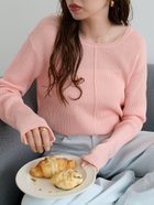 【ディスコート/Discoat】の【インナー使いにも◎/WEB限定】ラメリブショートプルオーバー 人気、トレンドファッション・服の通販 founy(ファニー) ファッション Fashion レディースファッション Fashion for Women トップス・カットソー Cut & Sew Tops カジュアルプルオーバー・ニットトップス Pullovers & Knit Tops / Casual Pullovers インナー Innerwear シンプル Simple, Minimal ジャケット Jacket, Outerwear スウェット / スエット Sweatshirt, Sweatwear スラックス Slacks, Dress Pants デニム Denim, Jeans Material プリーツ Pleats, Pleated ロング Long, Long-Length ワイド Wide, Wide Fit 春 Spring thumbnail ピンク|ID: prp329100004933541 ipo3291000000037030186