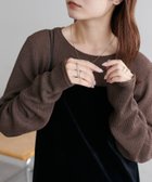 【ディスコート/Discoat】の【インナー使いにも◎/WEB限定】ラメリブショートプルオーバー 人気、トレンドファッション・服の通販 founy(ファニー) ファッション Fashion レディースファッション Fashion for Women トップス・カットソー Cut & Sew Tops カジュアルプルオーバー・ニットトップス Pullovers & Knit Tops / Casual Pullovers インナー Innerwear シンプル Simple, Minimal ジャケット Jacket, Outerwear スウェット / スエット Sweatshirt, Sweatwear スラックス Slacks, Dress Pants デニム Denim, Jeans Material プリーツ Pleats, Pleated ロング Long, Long-Length ワイド Wide, Wide Fit 春 Spring thumbnail モカ|ID: prp329100004933541 ipo3291000000037030187