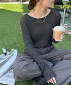 【ディスコート/Discoat】の【インナー使いにも◎/WEB限定】ラメリブショートプルオーバー 人気、トレンドファッション・服の通販 founy(ファニー) ファッション Fashion レディースファッション Fashion for Women トップス・カットソー Cut & Sew Tops カジュアルプルオーバー・ニットトップス Pullovers & Knit Tops / Casual Pullovers インナー Innerwear シンプル Simple, Minimal ジャケット Jacket, Outerwear スウェット / スエット Sweatshirt, Sweatwear スラックス Slacks, Dress Pants デニム Denim, Jeans Material プリーツ Pleats, Pleated ロング Long, Long-Length ワイド Wide, Wide Fit 春 Spring thumbnail ブラック|ID: prp329100004933541 ipo3291000000037030190