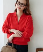 【ディスコート/Discoat】のモチモチスキッパープルオーバー 人気、トレンドファッション・服の通販 founy(ファニー) ファッション Fashion レディースファッション Fashion for Women トップス・カットソー Cut & Sew Tops カジュアルプルオーバー・ニットトップス Pullovers & Knit Tops / Casual Pullovers インナー Innerwear サンダル Sandals, Summer Shoes ショルダー Shoulder, Shoulder Strap スキッパー Skipper, Open Collar スニーカー Sneakers, Trainers スポーティ Sporty, Casual Athletic スラックス Slacks, Dress Pants とろみ Fluid, Flowy Fabric デコルテ Décolleté, Neckline デニム Denim, Jeans Material ドロップ Drop Shoulder, Dropped Style フェミニン Feminine, Girly フレア Flare, Flared リラックス Relax, Relaxed Fit おすすめ Recommended / Our Picks エレガント 上品 Elegant thumbnail レッド|ID: prp329100004933543 ipo3291000000037030197