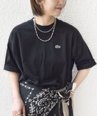 【シップス フォー ウィメン/SHIPS】の【SHIPS別注】LACOSTE 手洗い可能 五分袖 TEE 人気、トレンドファッション・服の通販 founy(ファニー) ファッション Fashion レディースファッション Fashion for Women トップス・カットソー Cut & Sew Tops 定番 Standard, Basic Item 人気 Popular, Best Seller バランス Balance, Style Balance フランス France, French ボックス Boxy, Box Shape ポケット Pocket, Pocket Detail 別注 Limited Edition, Custom Order おすすめ Recommended / Our Picks エレガント 上品 Elegant 2026年 2026 thumbnail ブラック|ID: prp329100004933544 ipo3291000000037030200