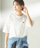 【シップス フォー ウィメン/SHIPS】の【SHIPS別注】LACOSTE 手洗い可能 五分袖 TEE 人気、トレンドファッション・服の通販 founy(ファニー) ファッション Fashion レディースファッション Fashion for Women トップス・カットソー Cut & Sew Tops 定番 Standard, Basic Item 人気 Popular, Best Seller バランス Balance, Style Balance フランス France, French ボックス Boxy, Box Shape ポケット Pocket, Pocket Detail 別注 Limited Edition, Custom Order おすすめ Recommended / Our Picks エレガント 上品 Elegant 2026年 2026 thumbnail ホワイト|ID: prp329100004933544 ipo3291000000037030201