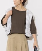 【ジャーナルスタンダード レリューム/JOURNAL STANDARD relume】の接触冷感 / ウォッシャブルクールドルマンプルオーバー 人気、トレンドファッション・服の通販 founy(ファニー) ファッション Fashion レディースファッション Fashion for Women トップス・カットソー Cut & Sew Tops カジュアルプルオーバー・ニットトップス Pullovers & Knit Tops / Casual Pullovers 2026年 2026 おすすめ Recommended / Our Picks ベーシック Basic, Essential エレガント 上品 Elegant 夏 Summer thumbnail ブラウン|ID: prp329100004933548 ipo3291000000037030221