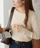 【ディスコート/Discoat】の【着回し力◎/手洗い可能】袖口フリルプルオーバー《WEB限定》 人気、トレンドファッション・服の通販 founy(ファニー) ファッション Fashion レディースファッション Fashion for Women トップス・カットソー Cut & Sew Tops カジュアルプルオーバー・ニットトップス Pullovers & Knit Tops / Casual Pullovers おすすめ Recommended / Our Picks インナー Innerwear キャミワンピース Cami Dress, Slip Dress シンプル Simple, Minimal ジャケット Jacket, Outerwear フリル Frill, Ruffle ベロア Velour, Soft Velvet リブニット Rib Knit, Ribbed Knit thumbnail アイボリー|ID: prp329100004933552 ipo3291000000037030249