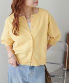 【ディスコート/Discoat】の【新色追加/夏の羽織に♪】ライトスポンディッシュ半袖カーディガン《WEB限定》 人気、トレンドファッション・服の通販 founy(ファニー) ファッション Fashion レディースファッション Fashion for Women トップス・カットソー Cut & Sew Tops カーディガン・羽織り Layered Style Cardigans カーディガン Cardigan, Knitwear キャミ Camisole, Cami Top コンパクト Compact, Small Size 今季 This Season, Current Season ショート Short, Short Length ティアードスカート Tiered Skirt, Flounced Skirt バランス Balance, Style Balance フロント Front, Front Design 半袖 Short Sleeve, Half Sleeve 羽織 Haori, Light Jacket おすすめ Recommended / Our Picks 夏 Summer thumbnail レモンイエロー|ID: prp329100004933554 ipo3291000000037030261