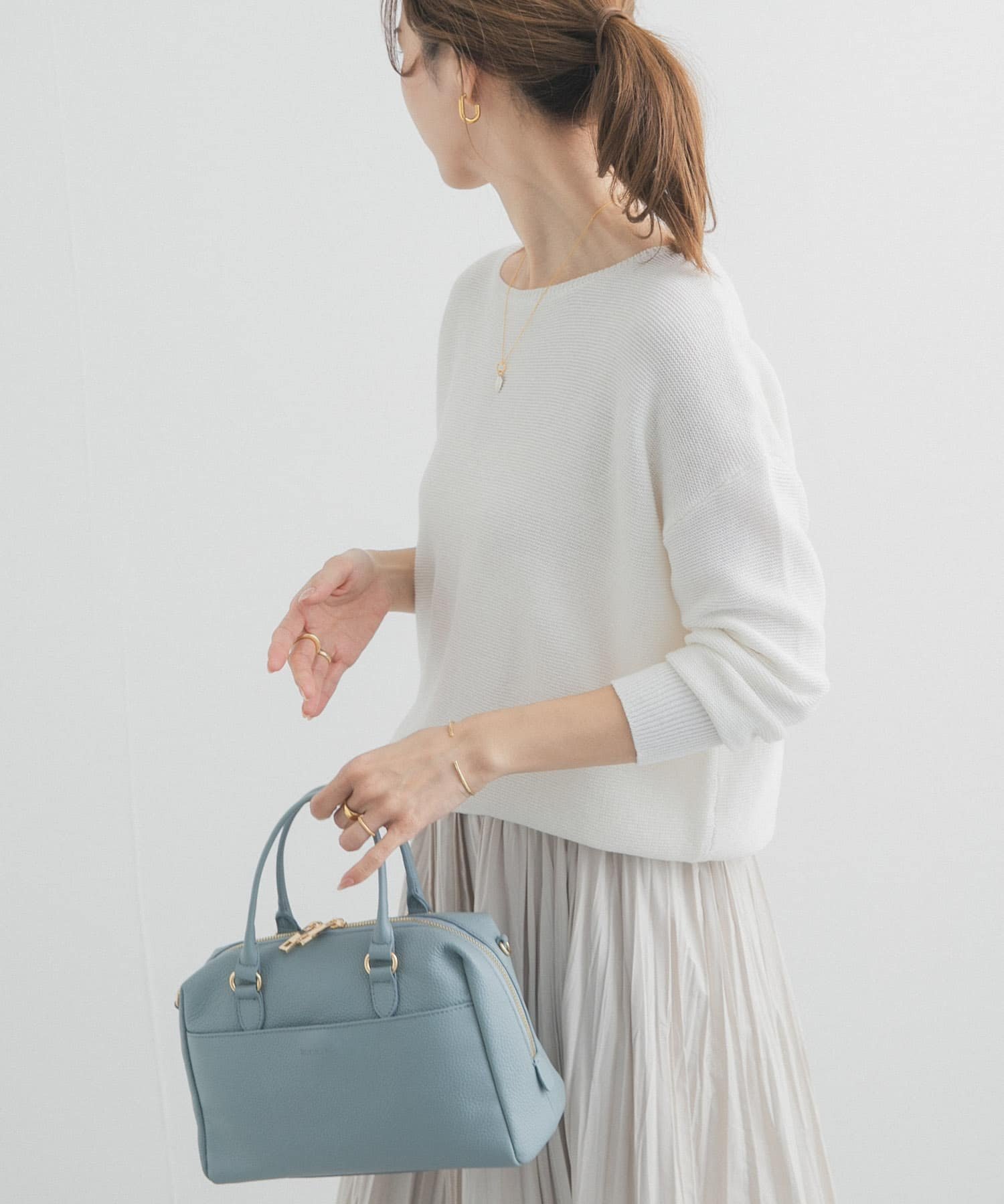 【アーバンリサーチ ドアーズ/URBAN RESEARCH DOORS】のコットンボートネックガーターKNIT 人気、トレンドファッション・服の通販 founy(ファニー) 　ファッション　Fashion　レディースファッション　Fashion for Women　トップス・カットソー　Cut & Sew Tops　ニット　Knit Tops & Sweaters　コンパクト　Compact, Small Size　シンプル　Simple, Minimal　バランス　Balance, Style Balance　S/S・春夏　SS, Spring/Summer, Warm Season　夏　Summer　2026年　2026　 other-1|ID: prp329100004933558 ipo3291000000037030293