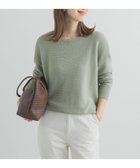 【アーバンリサーチ ドアーズ/URBAN RESEARCH DOORS】のコットンボートネックガーターKNIT 人気、トレンドファッション・服の通販 founy(ファニー) ファッション Fashion レディースファッション Fashion for Women トップス・カットソー Cut & Sew Tops ニット Knit Tops & Sweaters コンパクト Compact, Small Size シンプル Simple, Minimal バランス Balance, Style Balance S/S・春夏 SS, Spring/Summer, Warm Season 夏 Summer 2026年 2026 thumbnail ミント|ID: prp329100004933558 ipo3291000000037030295