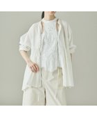【カレンソロジー/Curensology】のオーガンギャザーブラウス 人気、トレンドファッション・服の通販 founy(ファニー) ファッション Fashion レディースファッション Fashion for Women トップス・カットソー Cut & Sew Tops シャツ・ブラウス・オフィスカジュアル Elegant Blouses & Button-Ups インド Indian Textile エレガント 上品 Elegant オーガンジー Organza Fabric フォーマル Formal, Dressy thumbnail ホワイト|ID: prp329100004933559 ipo3291000000037030299