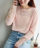 【ディスコート/Discoat】の【新色追加!/全16色展開】シアー袖切替プルオーバー≪WEB限定≫ ベビーピンク|ID: prp329100004933560 ipo3291000000037316722