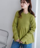 【ディスコート/Discoat】の《新色追加/リバイバル》【WEB限定】リブ切替ペプラムプルオーバー 人気、トレンドファッション・服の通販 founy(ファニー) ファッション Fashion レディースファッション Fashion for Women トップス・カットソー Cut & Sew Tops カジュアルプルオーバー・ニットトップス Pullovers & Knit Tops / Casual Pullovers アクセサリー Fashion Accessories 切替 Switching, Contrast Panel スリム Slim, Slim Fit とろみ Fluid, Flowy Fabric タイトスカート Pencil Skirt, Tight Skirt デニム Denim, Jeans Material トレンド Trend, Trending Now フレア Flare, Flared ペプラム Peplum, Flared Hem ボトム Bottoms, Lower Wear レギンス Leggings, Stretch Pants A/W・秋冬 Autumn/Winter おすすめ Recommended / Our Picks thumbnail ピスタチオ|ID: prp329100004933563 ipo3291000000037030342