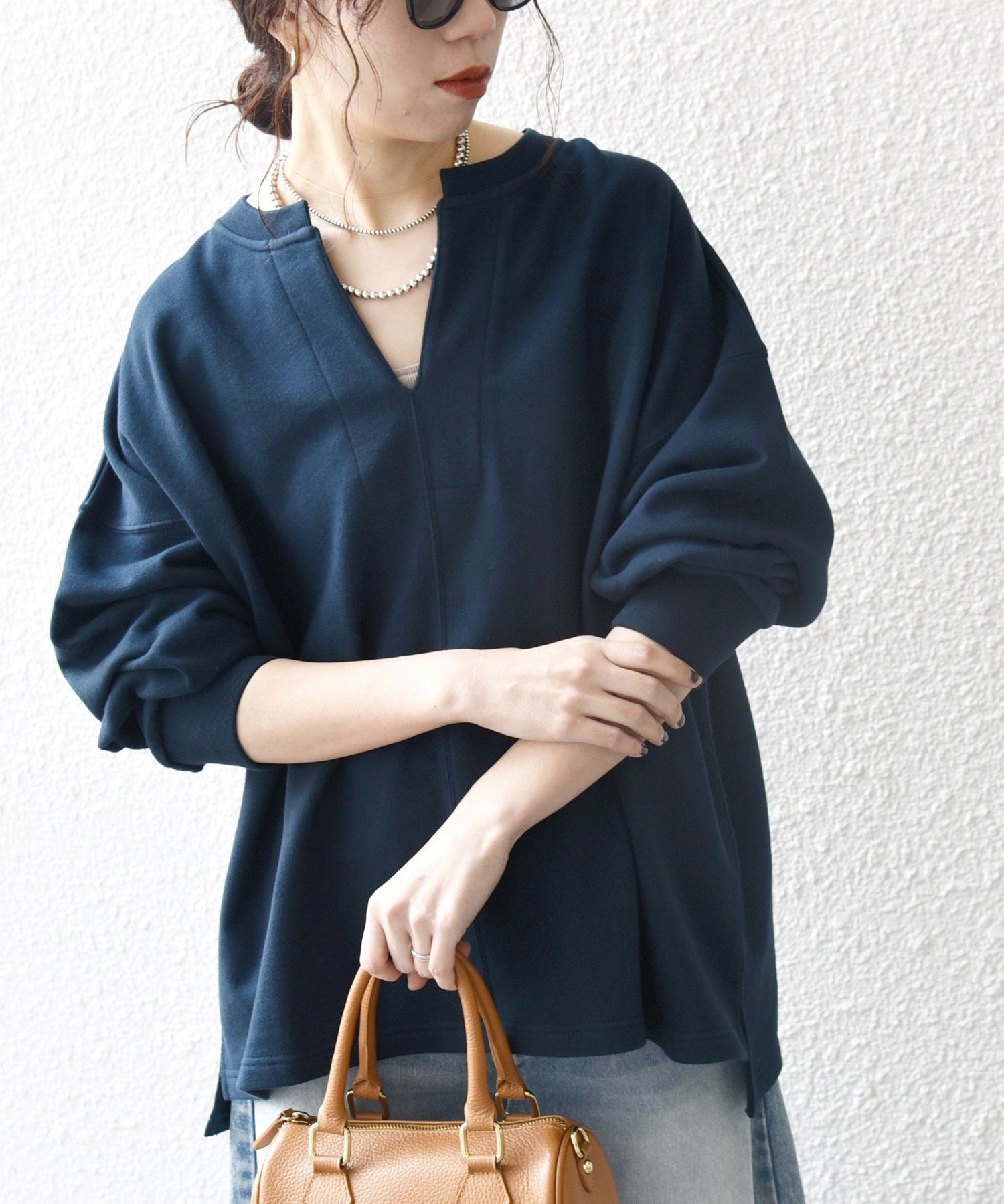 【シップス フォー ウィメン/SHIPS】の【WEB限定】SHIPS any 洗濯機可能 USAコットン 裏毛 スキッパー ルーズ スウェット 人気、トレンドファッション・服の通販 founy(ファニー) 　ファッション　Fashion　レディースファッション　Fashion for Women　トップス・カットソー　Cut & Sew Tops　レディースパーカー・カジュアルフーディー　Casual Hoodies & Sweatshirts　スウェット・クルーネックトップス　Sweatshirts & Crewnecks / Relaxed Fit Sweat Tops　洗える　Machine Washable　スウェット / スエット　Sweatshirt, Sweatwear　スキッパー　Skipper, Open Collar　フロント　Front, Front Design　ルーズ　Loose, Oversized　ロング　Long, Long-Length　2026年　2026　 other-1|ID: prp329100004933566 ipo3291000000037030362