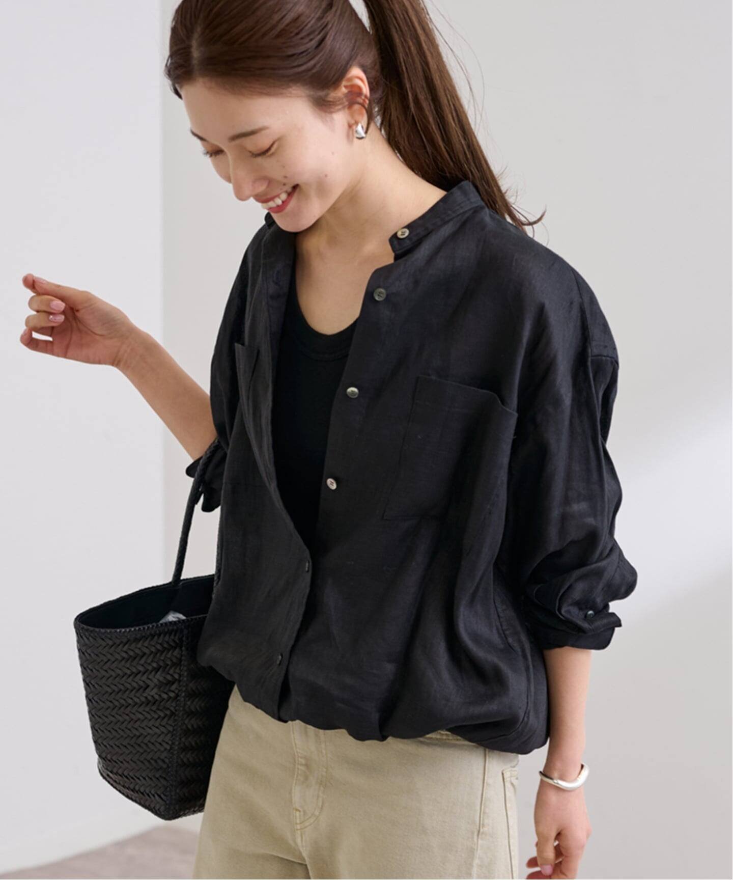 【フレームワーク/FRAMeWORK】の≪追加≫フレンチリネンドロストシャツ 2 人気、トレンドファッション・服の通販 founy(ファニー) 　ファッション　Fashion　レディースファッション　Fashion for Women　トップス・カットソー　Cut & Sew Tops　シャツ・ブラウス・オフィスカジュアル　Elegant Blouses & Button-Ups　フランス　France, French　フレンチ　French, French Style　リネン　Linen, Linen Fabric　再入荷　Restock / Back in Stock　別注　Limited Edition, Custom Order　夏　Summer　羽織　Haori, Light Jacket　 other-1|ID: prp329100004933567 ipo3291000000037030367