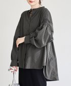 【コーエン/COEN】の【再入荷 / 新色追加】ピンタックバンドカラーブラウス 人気、トレンドファッション・服の通販 founy(ファニー) ファッション Fashion レディースファッション Fashion for Women トップス・カットソー Cut & Sew Tops シャツ・ブラウス・オフィスカジュアル Elegant Blouses & Button-Ups スウェット / スエット Sweatshirt, Sweatwear トレンド Trend, Trending Now 羽織 Haori, Light Jacket ヨーク Yoke, Yoke Design リラックス Relax, Relaxed Fit 再入荷 Restock / Back in Stock おすすめ Recommended / Our Picks 夏 Summer 2026年 2026 thumbnail DK.GRAY|ID: prp329100004933569 ipo3291000000037030378