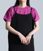 【ラナン/Ranan】の綿100%ひんやりUVカットプチハイネックカットソー ラベンダー|ID: prp329100004933572 ipo3291000000037316636