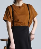 【ラナン/Ranan】の綿100%ひんやりUVカットプチハイネックカットソー キャメル|ID: prp329100004933572 ipo3291000000037316639