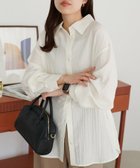 【ディスコート/Discoat】の【WEB限定】クレープビッグシャツ 人気、トレンドファッション・服の通販 founy(ファニー) ファッション Fashion レディースファッション Fashion for Women トップス・カットソー Cut & Sew Tops シャツ・ブラウス・オフィスカジュアル Elegant Blouses & Button-Ups thumbnail アイボリー|ID: prp329100004933573 ipo3291000000037030406