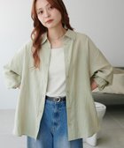 【ディスコート/Discoat】の【WEB限定】クレープビッグシャツ 人気、トレンドファッション・服の通販 founy(ファニー) ファッション Fashion レディースファッション Fashion for Women トップス・カットソー Cut & Sew Tops シャツ・ブラウス・オフィスカジュアル Elegant Blouses & Button-Ups thumbnail ベージュ|ID: prp329100004933573 ipo3291000000037030407