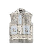 【トゥモローランド/TOMORROWLAND】のローマプリント フレンチスリーブブラウス 人気、トレンドファッション・服の通販 founy(ファニー) ファッション Fashion レディースファッション Fashion for Women トップス・カットソー Cut & Sew Tops シャツ・ブラウス・オフィスカジュアル Elegant Blouses & Button-Ups イタリア Italy カッティング Cutting Detail プリント Print, Printed Pattern モチーフ Motif, Design Theme エレガント 上品 Elegant thumbnail 42 ライトベージュ系|ID: prp329100004933578 ipo3291000000037030430