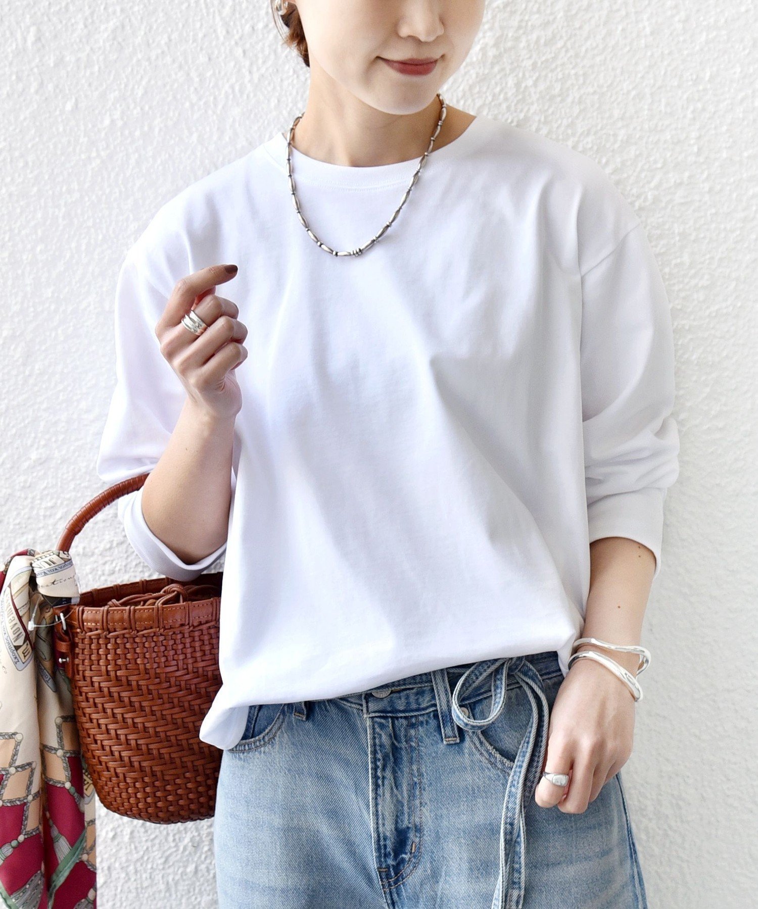 【シップス フォー ウィメン/SHIPS】の接触冷感 / UVカット / 手洗い可能 ロング リブ ラウンド ヘム プルオーバー インテリア・キッズ・メンズ・レディースファッション・服の通販 founy(ファニー) 　ファッション　Fashion　レディースファッション　Fashion for Women　トップス・カットソー　Cut & Sew Tops　カジュアルプルオーバー・ニットトップス　Pullovers & Knit Tops / Casual Pullovers　インナー　Innerwear　スウェット / スエット　Sweatshirt, Sweatwear　ボトム　Bottoms, Lower Wear　ポケット　Pocket, Pocket Detail　ラウンド　Round, Round Neck　ロング　Long, Long-Length　おすすめ　Recommended / Our Picks　ホワイト|ID: prp329100004933579 ipo3291000000037030433