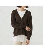【グローバルワーク/GLOBAL WORK】のペーパーヤーンニットカーディガン長袖/646688 人気、トレンドファッション・服の通販 founy(ファニー) ファッション Fashion レディースファッション Fashion for Women トップス・カットソー Cut & Sew Tops ニット Knit Tops & Sweaters カーディガン・羽織り Layered Style Cardigans おすすめ Recommended / Our Picks アンティーク Antique-Inspired カーディガン Cardigan, Knitwear サマー Summer, Summer Style ストール Stole, Wrap デニム Denim, Jeans Material メッシュ Mesh, Net Fabric 夏 Summer 旅行 Travel 羽織 Haori, Light Jacket 軽量 Lightweight, Ultra Light 長袖 Long Sleeve, Full Sleeve thumbnail ダークブラウン58|ID: prp329100004933581 ipo3291000000037030439