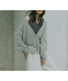 【グローバルワーク/GLOBAL WORK】のペーパーヤーンニットカーディガン長袖/646688 ライトブルー82|ID: prp329100004933581 ipo3291000000037322635