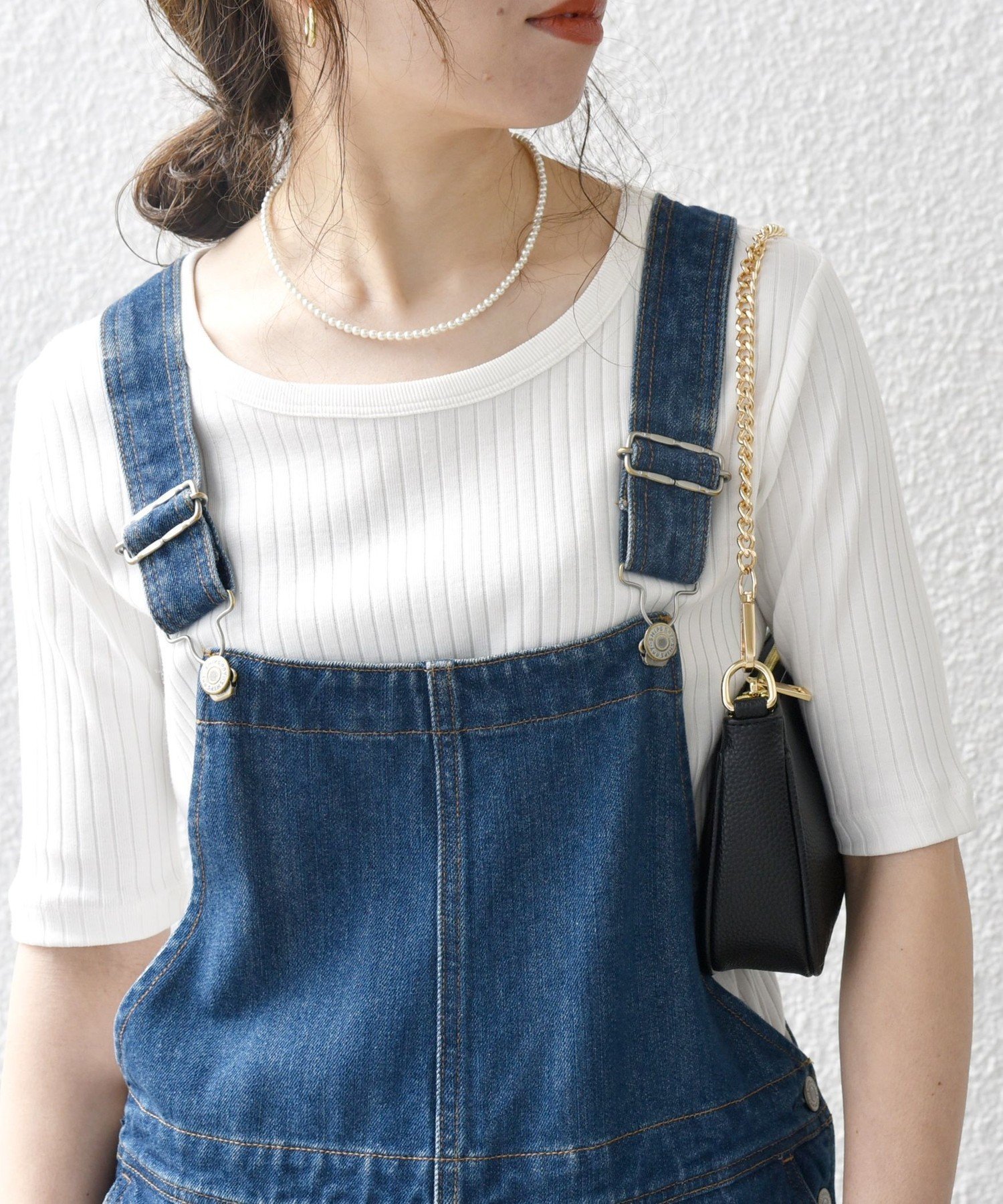 【シップス フォー ウィメン/SHIPS】のSHIPS any 洗濯機可能 テレコ リブ ハーフスリーブ TEE インテリア・キッズ・メンズ・レディースファッション・服の通販 founy(ファニー) 　ファッション　Fashion　レディースファッション　Fashion for Women　イエロー　Yellow　インナー　Innerwear　カットソー　Cut and Sewn Top　キャミワンピース　Cami Dress, Slip Dress　スリーブ　Sleeve, Long Sleeve / Short Sleeve　テレコ　Ribbed, Rib Stitch　デニム　Denim, Jeans Material　定番　Standard, Basic Item　ハーフ　Half, Half-Length　ロング　Long, Long-Length　おすすめ　Recommended / Our Picks　ビジネス 仕事 通勤　Business / Work / Commuting　2026年　2026　ホワイト|ID: prp329100004933583 ipo3291000000037030450