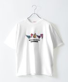 【マルカワ/MARUKAWA】のCONVERSE コンバース Tシャツ レディース ロゴ 刺繍 シューズ デザイン ティーシャツ ホワイト柄A|ID: prp329100004933587 ipo3291000000037030472