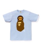 【ア ベイシング エイプ/A BATHING APE】のMILO ON APE HEAD TEE 人気、トレンドファッション・服の通販 founy(ファニー) ファッション Fashion レディースファッション Fashion for Women インナー Innerwear グラフィック Graphic, Graphic Design ショート Short, Short Length スリーブ Sleeve, Long Sleeve / Short Sleeve フロント Front, Front Design プリント Print, Printed Pattern ラバー Rubber, Rubber Sole thumbnail SAX|ID: prp329100004933590 ipo3291000000037030488